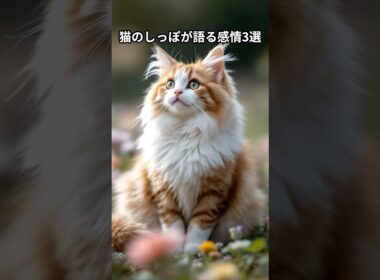 猫のしっぽが語る感情3選　 #猫 #雑学 #ねこ #猫のいる生活 #猫好き #猫の雑学 #ネコ #名もなき風景