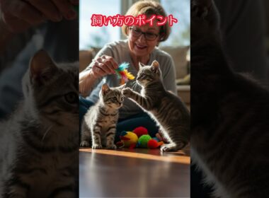 ネコを初めて飼う人必見【アメリカンショートヘア編】