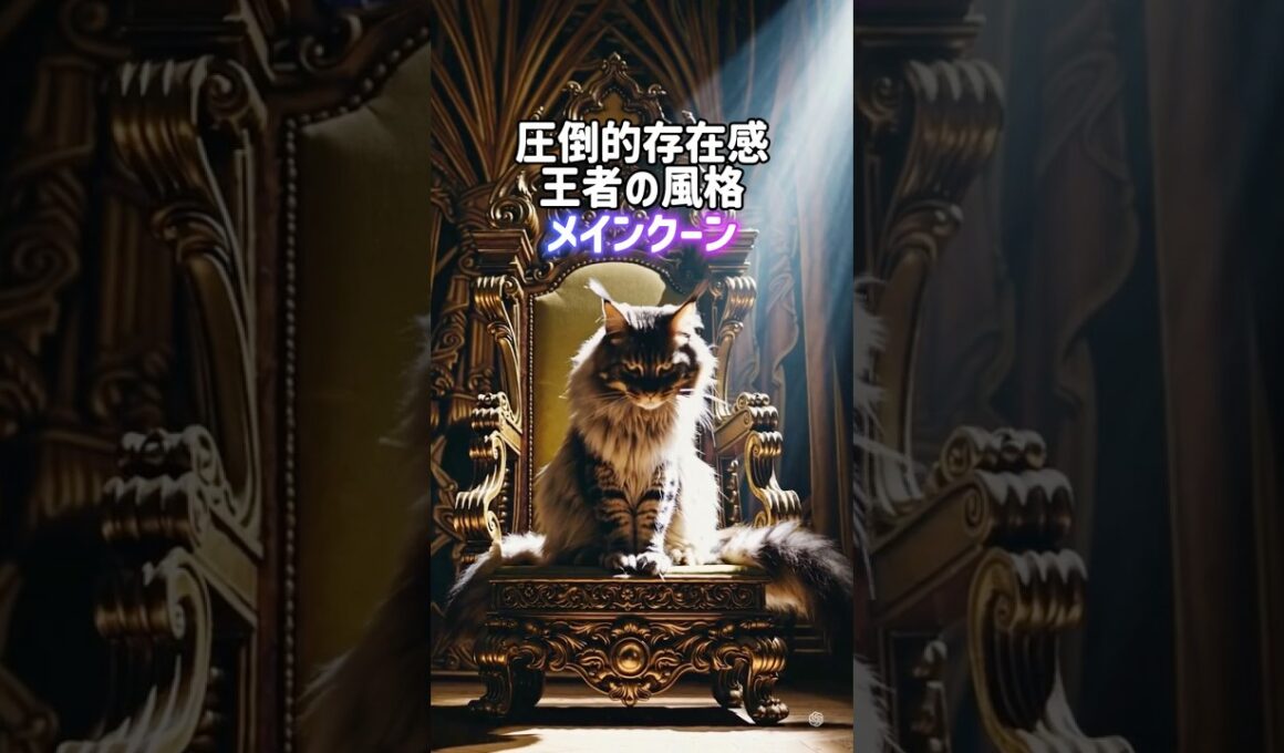 デカ猫頂上決戦👊❗️メインクーン•ノルウェージャン•サイベリアン😾