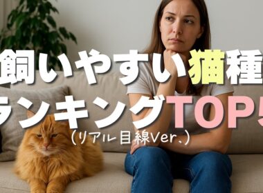 【初心者必見】飼いやすい猫種ランキングTOP5