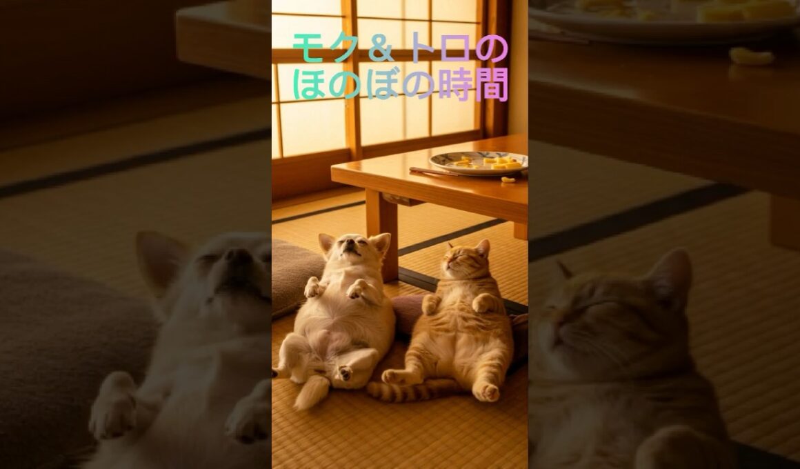 チワワと子猫のほのぼのポテト日記