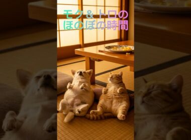 チワワと子猫のほのぼのポテト日記