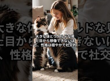 ノルウェージャンフォレストキャットの隠された真実　#shorts