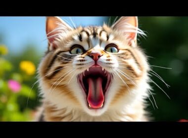Cat Meowing Video | Sounds To Attract Cats and Kittens | Billi Ki Awaaz | American Curl Cat
