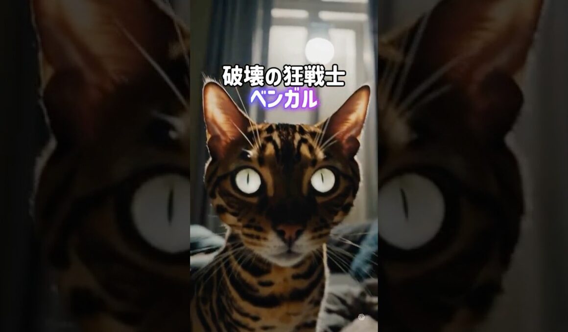 悪魔の猫5選👿👻ベンガル•シャム•メインクーン•スフィンクス•サイベリアン