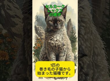 セルカークレックスの雑学 #プチ知識 #雑学 #猫 #セルカークレックス