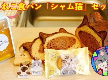 【ねこねこ食パン「世界猫の日バッグ」】シャム猫食パン・オンライン限定グッズ♪