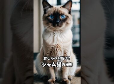 シャム猫       　　　　　　~ 魅惑の青い瞳 ~