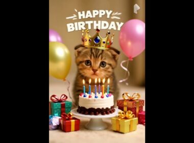 오늘 생일이신분 neocat 고양이가 생일축하해 드립니다♡