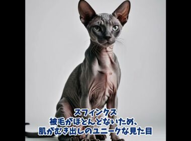 猫の種類紹介 第2弾🐾個性豊かな12種を解説！ #猫種紹介 #ペット  #猫の性格と特徴 #雑学