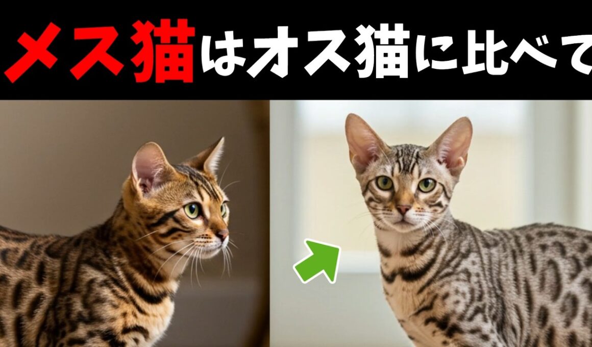 【猫の雑学】衝撃！メスとオスの違い【性格・行動の差】 #猫のいる生活 #猫好きさんと繋がりたい #猫飼いたい #猫のいる暮らし #ねこ部 #聞き流し
