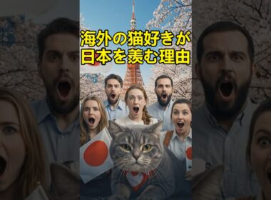 世界の猫好きが日本をうらやむ理由#猫のいる暮らし #猫好きさんと繋がりたい