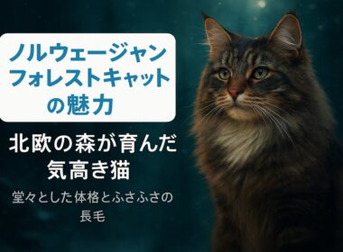 北欧神話から舞い降りたような美しい猫の「ノルウェージャンフォレストキャット」 についての魅力と特徴をご紹介