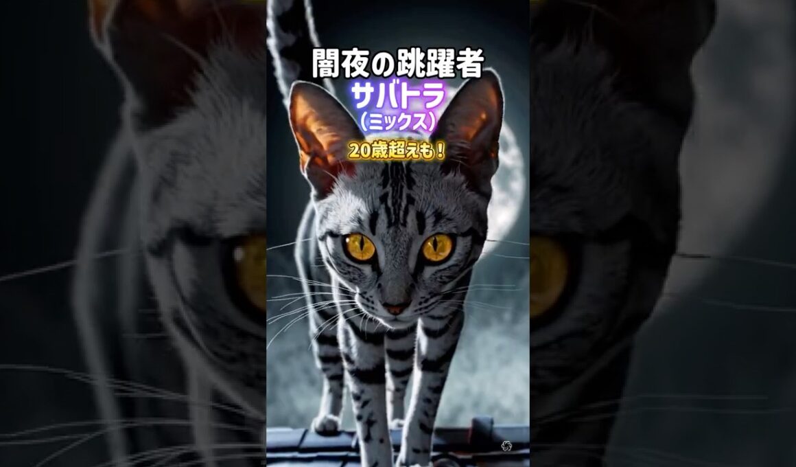 長生きする猫5選😾🍵シャム•バリニーズ•アビシニアン•メインクーン•サバトラ