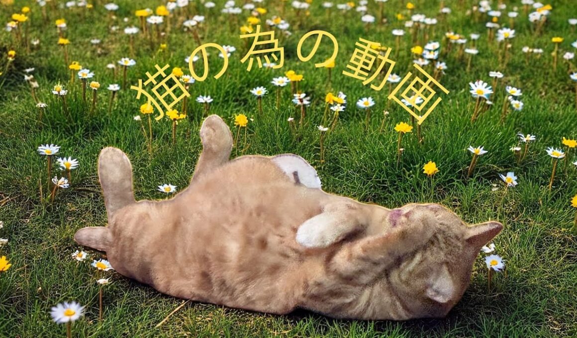 【猫が見る動画】猫を癒す猫のための動画•ねこじゃらし•高周波数猫用BGM•猫用睡眠導入（8分•短い場合はリピート再生）