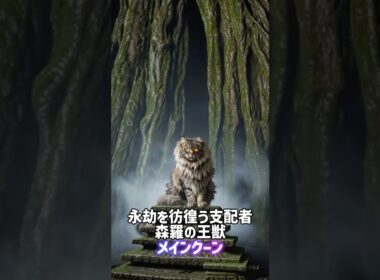 究極の巨大猫が決まる！👑メインクーン•サイベリアン👊