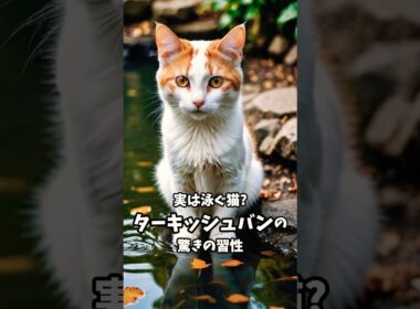 ターキッシュバン　　　      　~ 驚きの 泳ぐ猫 ~