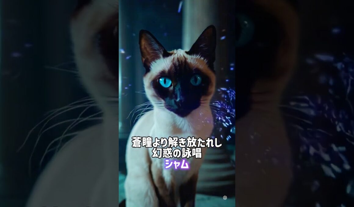 相棒にしたい猫はどっち？😾👊シャム•サイベリアン🔫
