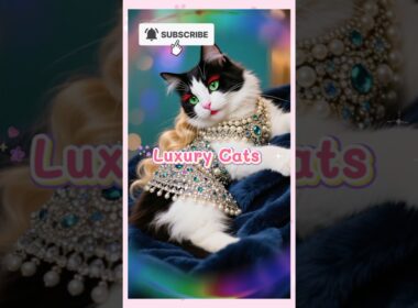Los GATITOS más LUJOSOS de la HISTORIA #catlovers #cat #catcafe #kitten #ai #shorts #shortsfeed #art