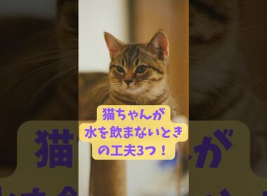 猫ちゃんの水分不足は腎臓病や尿石症リスク#こもれびペットクリニック #動物病院 #猫 #cat #猫のいる暮らし #腎臓病 #にゃんこ #ねこのきもち