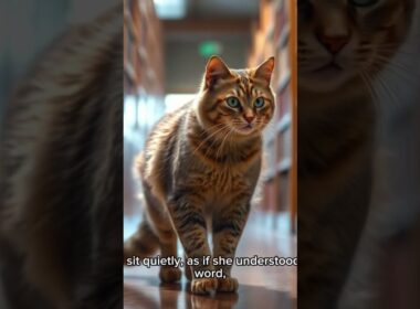 📚🐾 The Library Cat Who Never Missed Storytime! ❤️