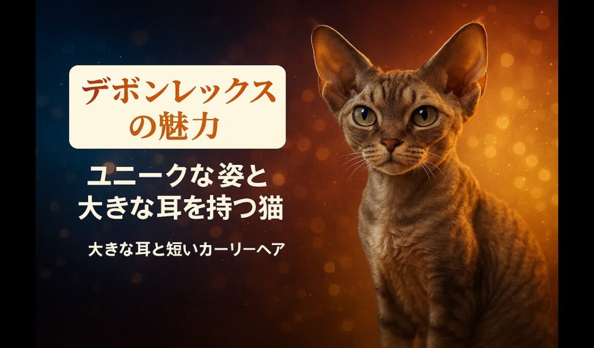 個性的で愛らしい「デボンレックス」を徹底解説
