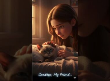 She Said Goodbye to Her Cat… and Broke Everyone’s Heart 💔