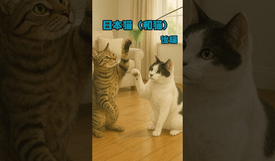 日本猫（和猫）　後編　　 #cat #猫 #日本猫 #和猫 #かわいい #動物 #雑学