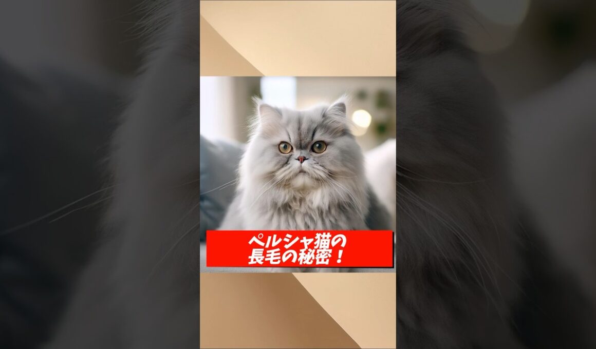 ペルシャ猫の長毛の秘密！その魅力とケアを徹底解説