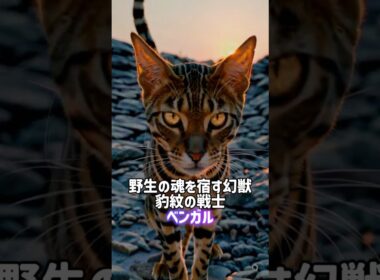 猫アレルギーでも飼える猫？！🤧ワイルドな見た目で唯一無二の魅力をもつベンガル！サイベリアンとは違う能力。