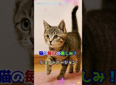 猫の毎日に楽しみ！ショートバージョン #保護猫 #猫のいる暮らし #ねこ