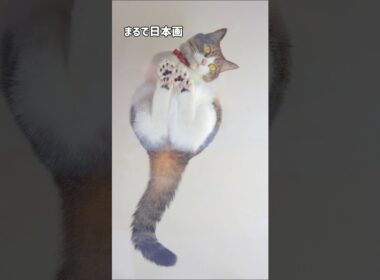 いろんな顔を持つ猫ピーチ｜おもしろカンフーポーズから美しい日本画ポーズまで披露