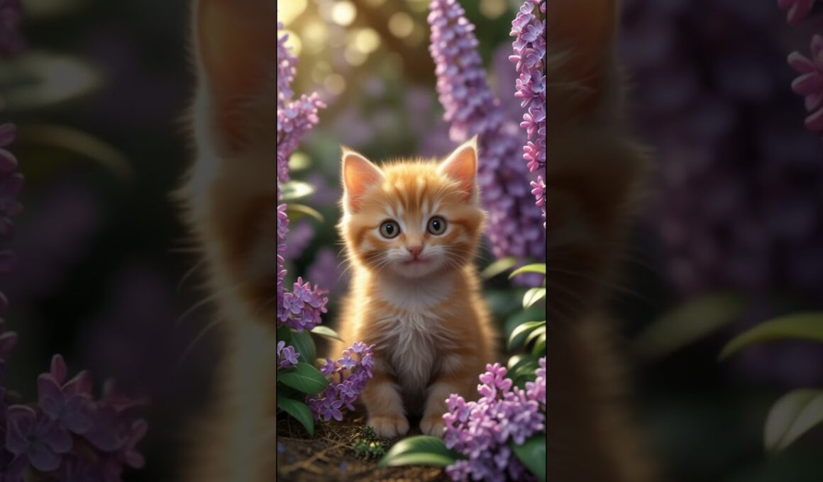 アメリカで一番かわいい子猫たち🐱 ふわふわ感と愛情たっぷり