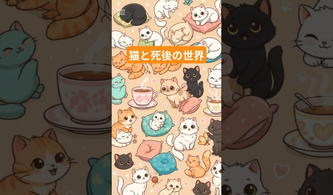 猫と死後の世界 1　 #猫のいる暮らし #ねこたんの解説 #cat #プチ知識 #猫のいる生活 #子ネコ #雑学 #一分でわかる #vrew #猫好きさんと繋がりたい