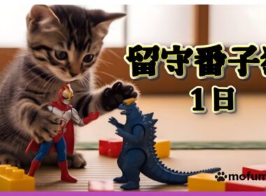 もふめし。/ 子猫の1日を全部見せます！– A Kitten’s Day