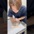 薬を頑張って飲むラグドール
