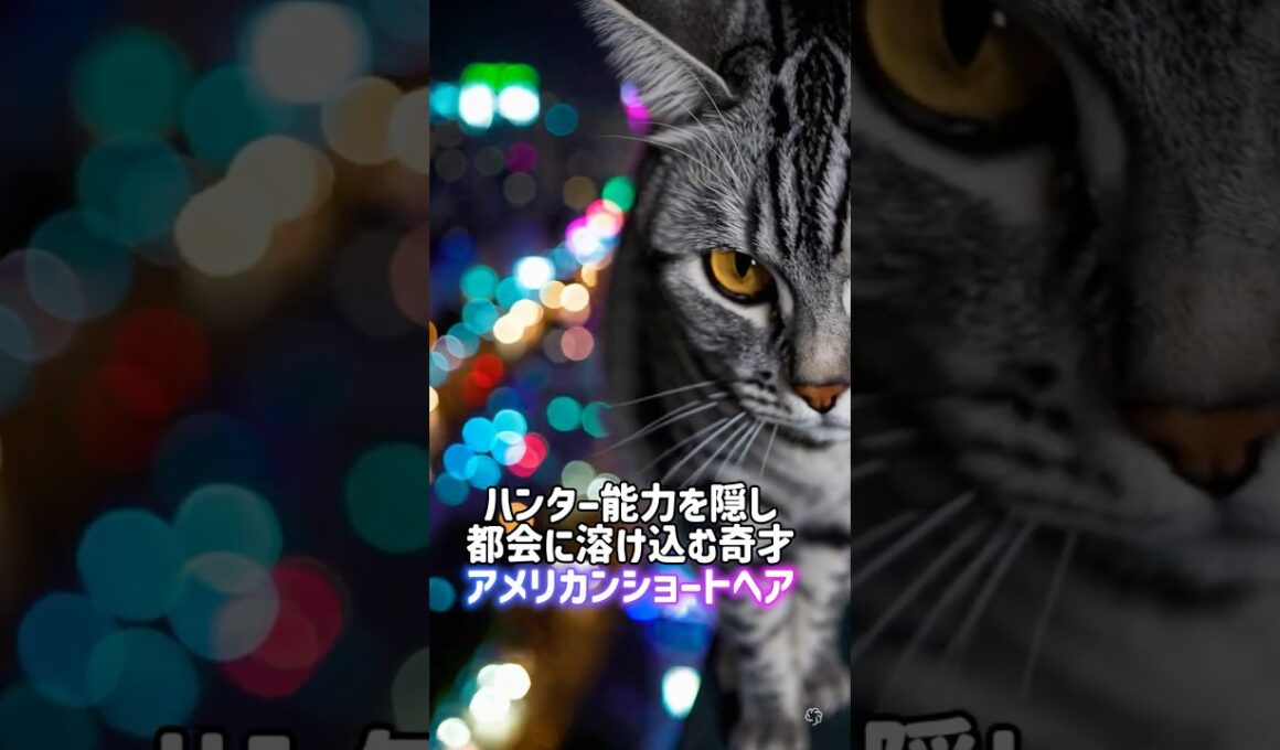 飼いやすい猫はどっち？🐈アメリカンショートヘア•サイベリアン😸