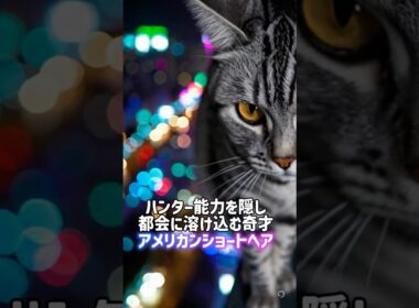 飼いやすい猫はどっち？🐈アメリカンショートヘア•サイベリアン😸