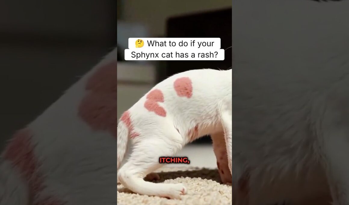 Is Your Sphynx Cat Covered In A Rash? Here’s What To Do!       #sphynxcare