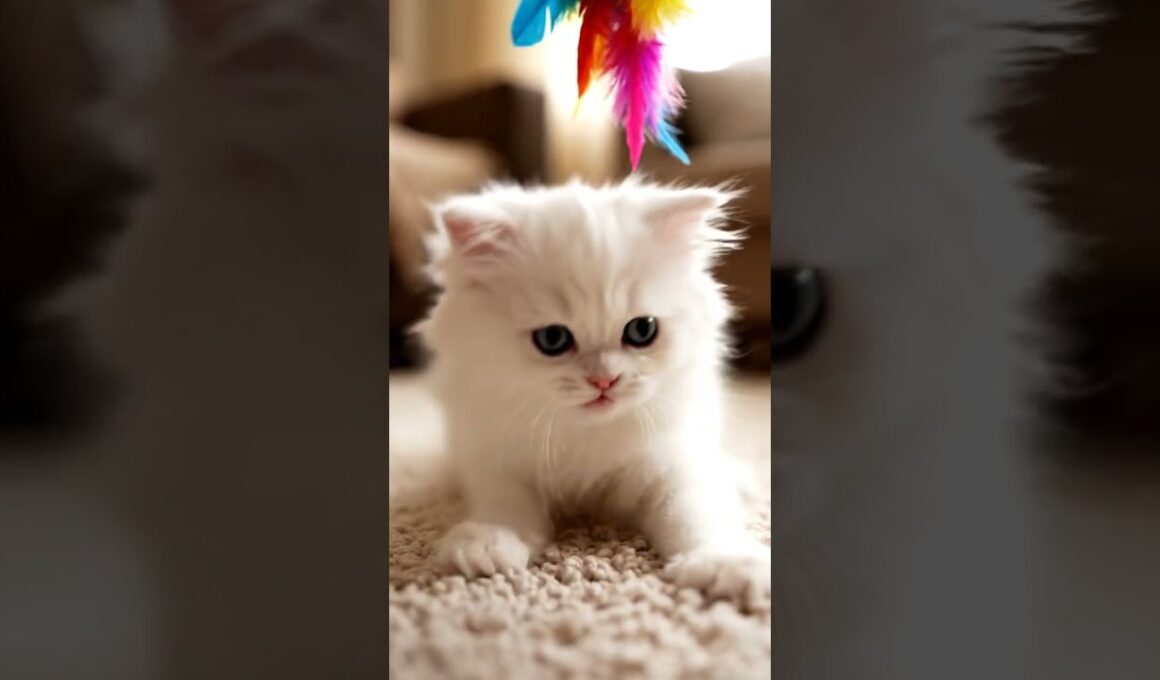 This Kitten's Funniest Playtime Ever! #cat