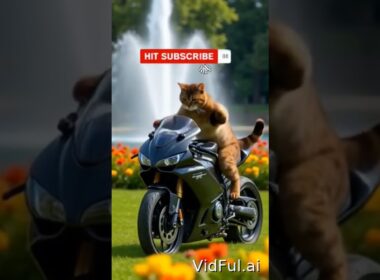 Cute Havana Brown cat BMW motorcycle dance #Shorts #cute #dog dance #cat dance