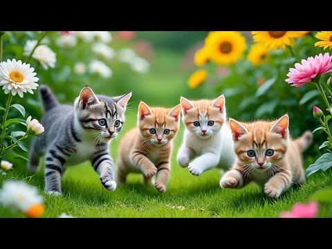 THE FUN OF ANGORA KITTENS AND HIMALAYAN CATS WHEN THEY WERE STILL LITTLE