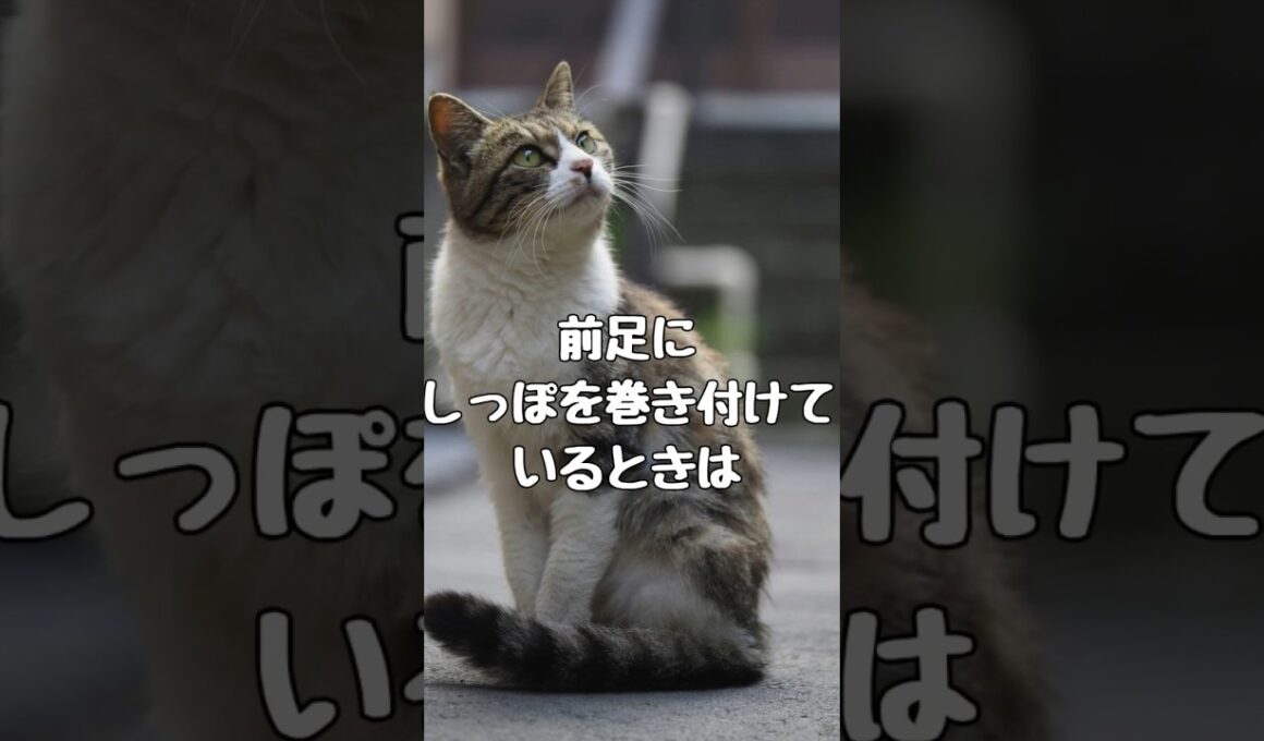 しっぽで分かる猫の気持ち  #猫 #猫雑学  #catshorts #shorts