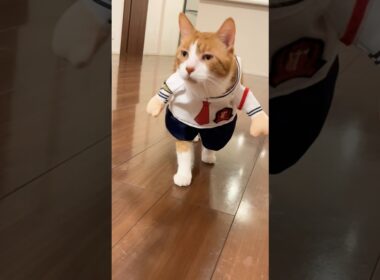 アンパンマンは猫舌って伝えなきゃ！ #shorts #猫 #茶トラ #cat #猫のいる暮らし#snowshoecat