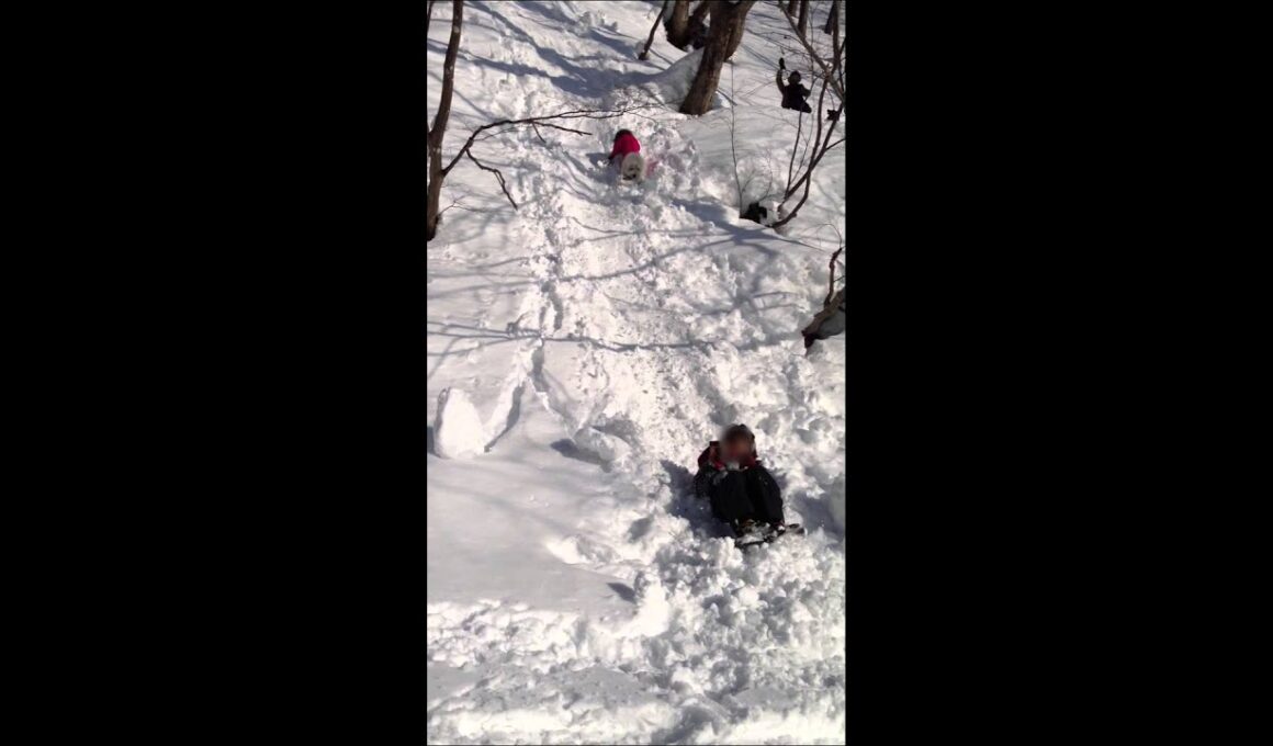 水上スノシュー　ソリ編