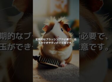 【モルモット図鑑】アビシニアン | #shorts