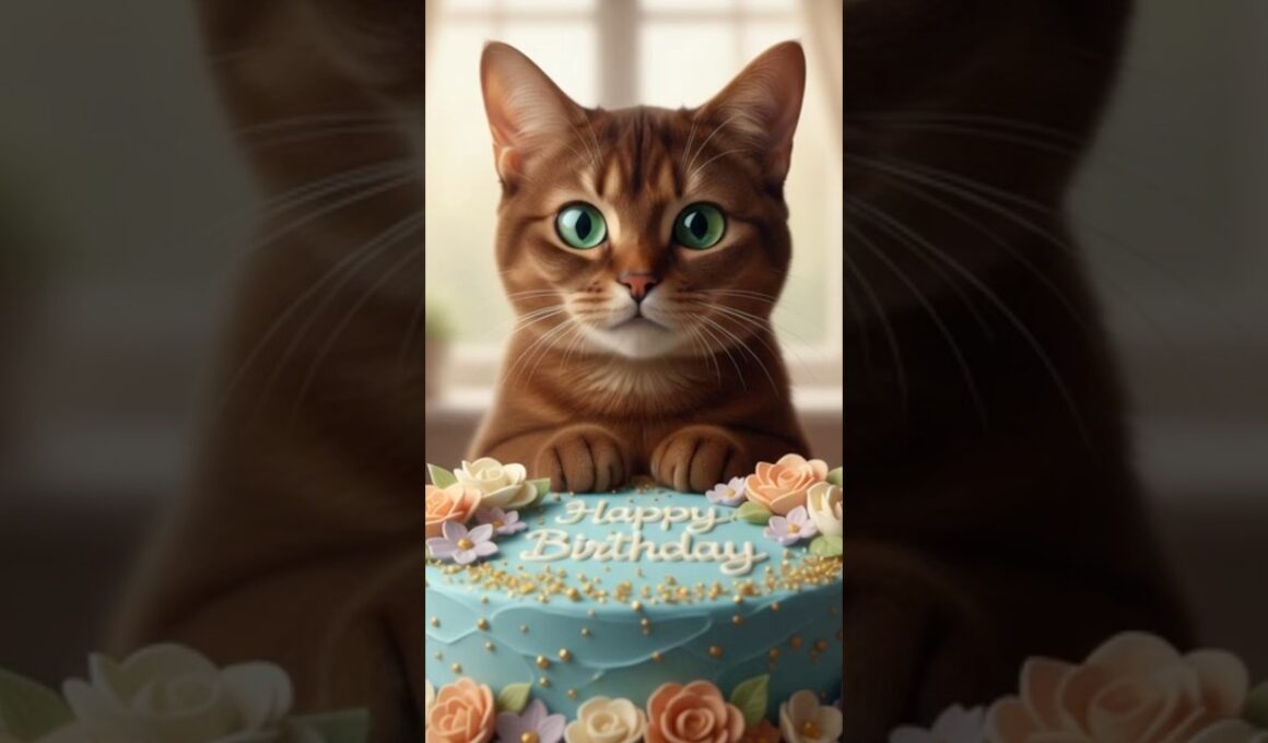 Havana Brown Cat Birthday 🤎