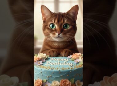 Havana Brown Cat Birthday 🤎