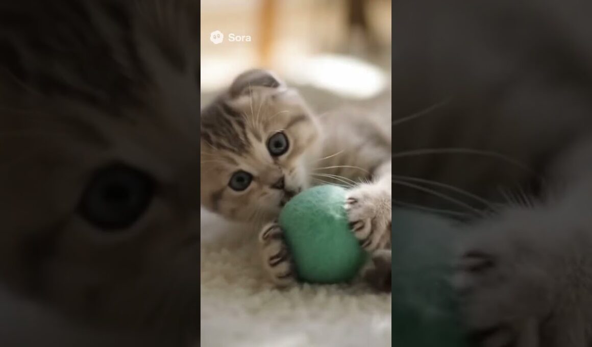 Morning Energy with Scottish Fold Kitten 🌤 | スコティッシュフォールドの元気な朝