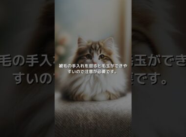 【ねこ図鑑】ノルウェージャンフォレストキャット | #shorts